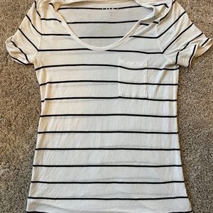 LOFT Striped T-Shirt Size Small